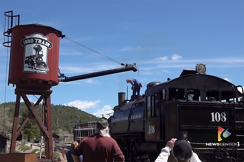 1880 Train by the water tower