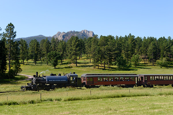 1880 Train journey through the Black Hills