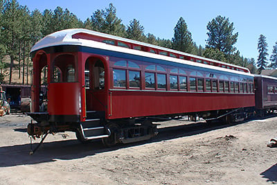 exterior of the Battle Creek Car