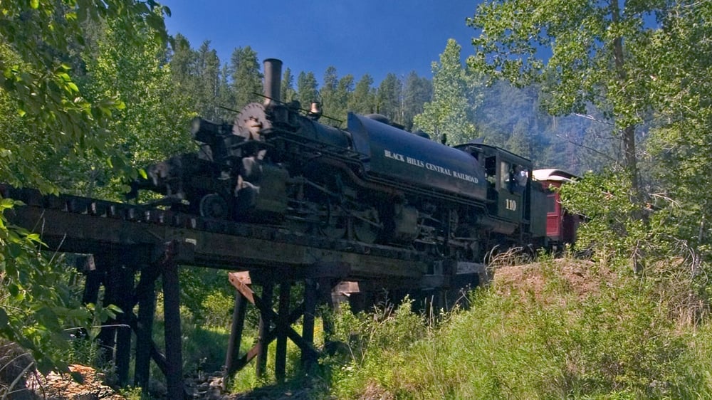 video of the 1880 train